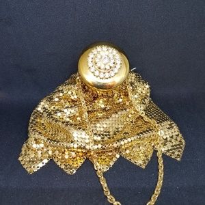 Vintage mesh mini purse